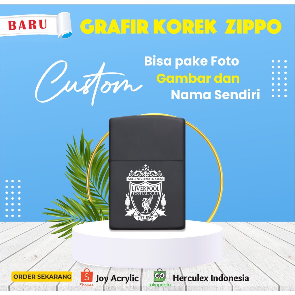 Custom Korek Api / Lighter Zippo/ Zippo Custom - Uv Print