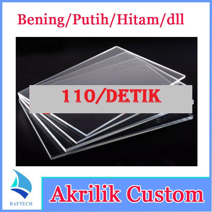 Custom Potong Akrilik Laser Cut Non Kotak Bentuk Bebas Cutting