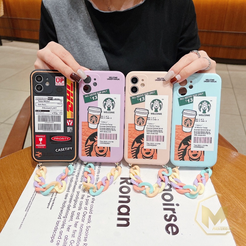 GL001 SOFTCASE SLING RANTAI OPPO A15 A15S A16 A17 A37 NEO 9 A57 A39 A57 2022 A77S A71 A83 A9 A5 A92 A52 A53 A33 2020 MA2417