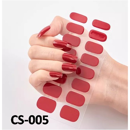 16Pcs/Sticker Kuku Murah/Nail Art Sticker/Nail Sticker Tipe CS