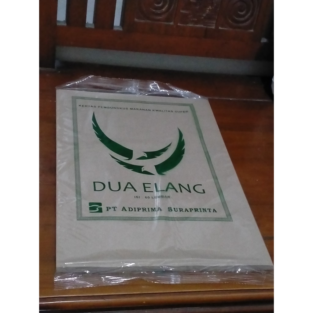 

Kertas Bungkus Murah MERK Dua Elang @60 lembar / pack