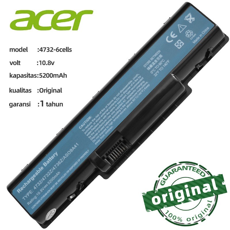 BATERAI BATTERY ACER LAPTOP 4732 4732Z 5732 ORIGINAL