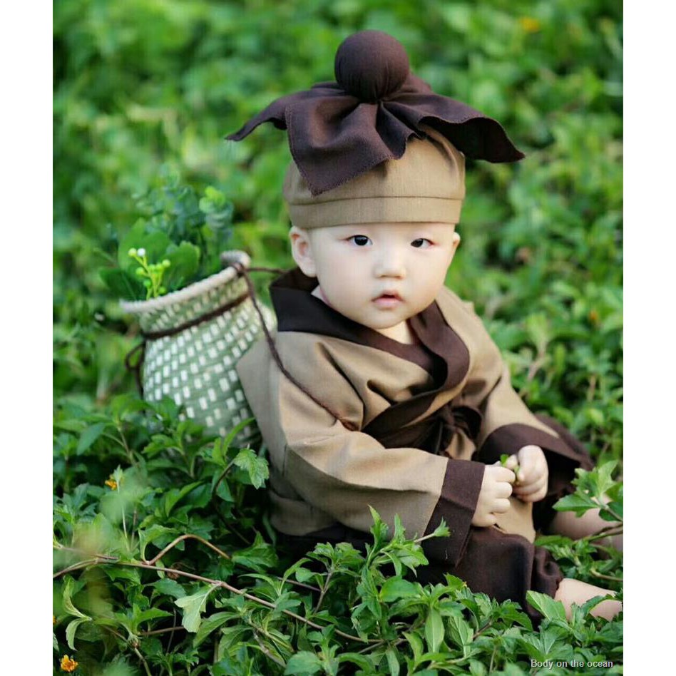 monk dress for baby