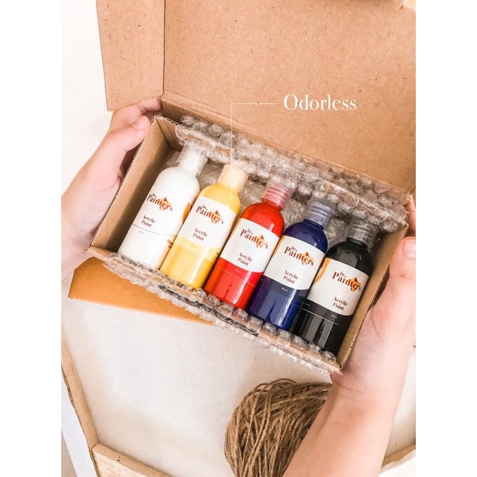 

Acrylic Paint Set | 5-In-1 | Bypainters | Odorless | 300Ml Termurah