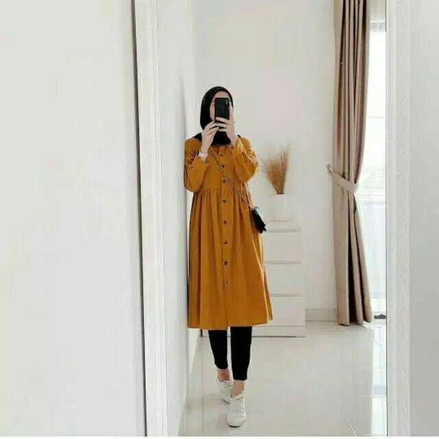 ZUVIA TUNIK BAHAN MOSCREPE