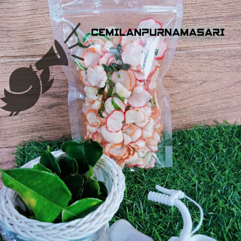 

CEMILAN KERUPUK BINTANG TERANG DAUN JERUK KRIUK/ KERUPUK BAWANG ORIGINAL /PEDAS/GURIH/RENYAH/HOT JELETOT/ 100gram