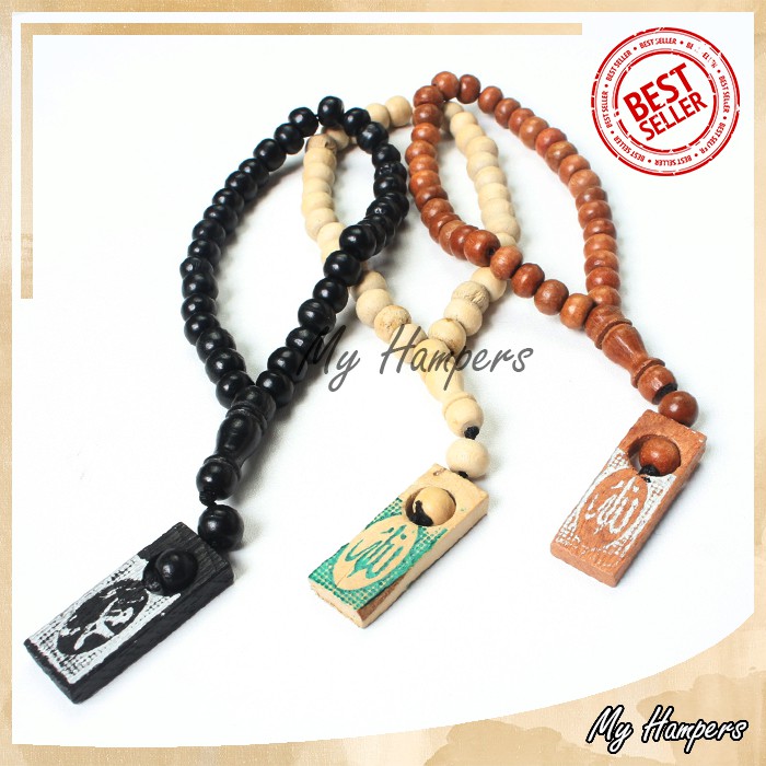 Tasbih Kayu Souvenir Murah Souvenir Aqiqah oleh Oleh Haji Tasyakuran Bingkisan Murah Premium KB89