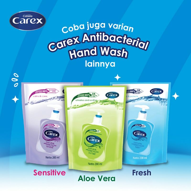 Carex Hand Wash Pouch 200ml