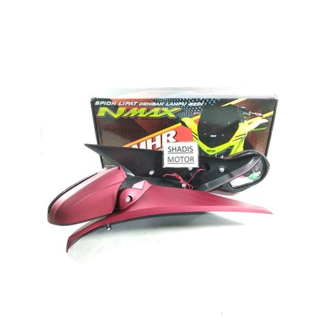 Spion Motor Merk MHR Motor NMax Lama N Max Lama Warna Merah Doff Spion Motor NMax Lama N Max Lama