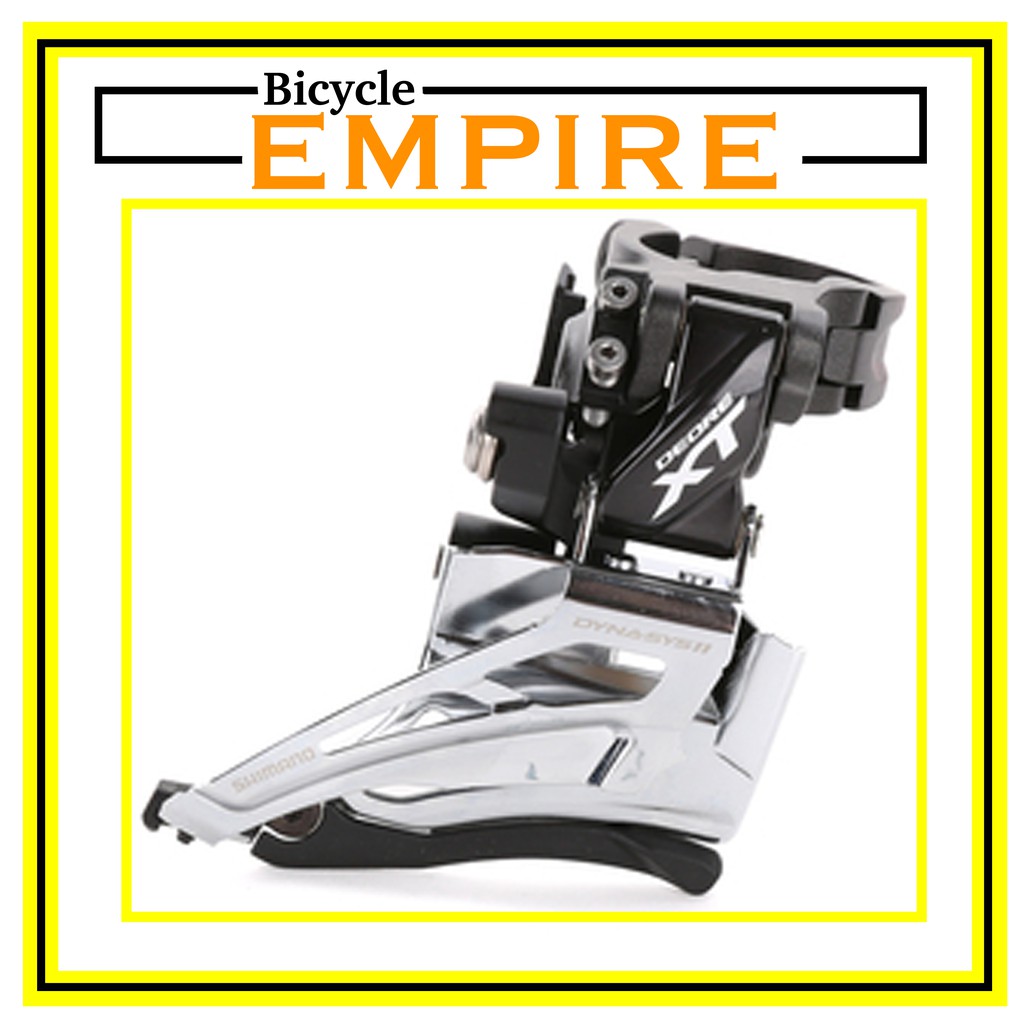 FD Shimano Front Derailleur Deore XT M8025 Dual Pull Bicycle Empire