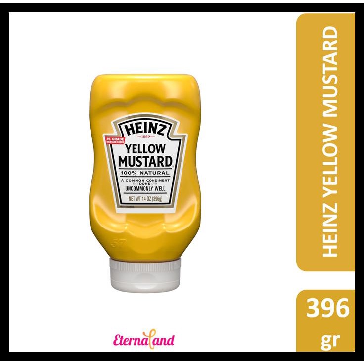 

TERBARUU!! Heinz Yellow Mustard - mustar impor usa TERLARIS