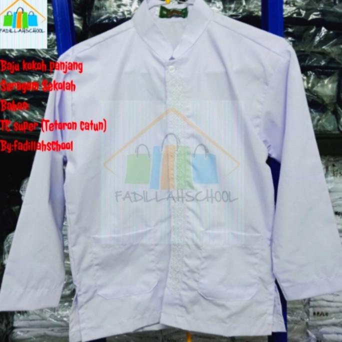 JUALJUAL seragam sekolah baju Putih koko muslim SD SMP SMA