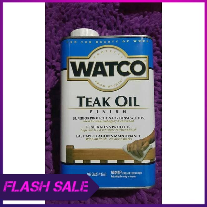 Watco Teak Oil   cat kayu