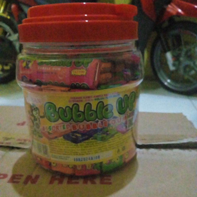 

permen karet bubble up/permen karet tato/ bubble gum/bubbleuptatto