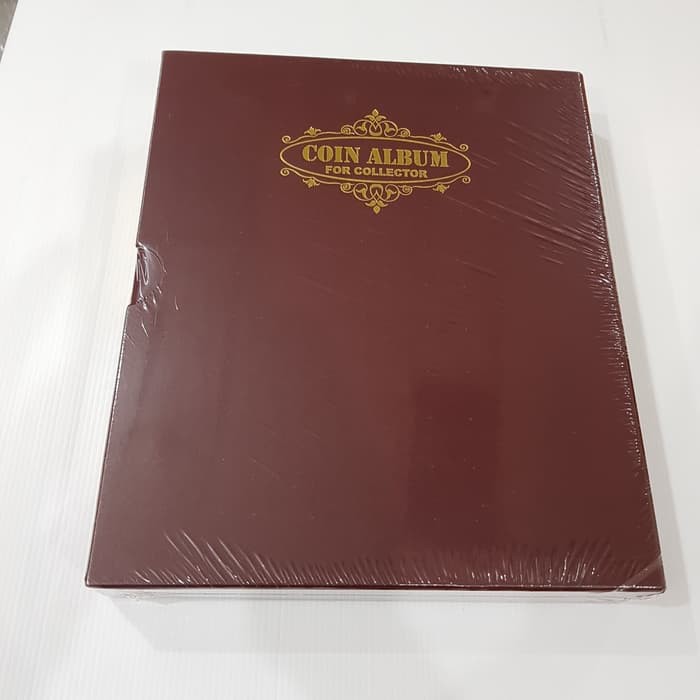 Asesoris album untuk Koin. Termasuk isi refill 10 lembar