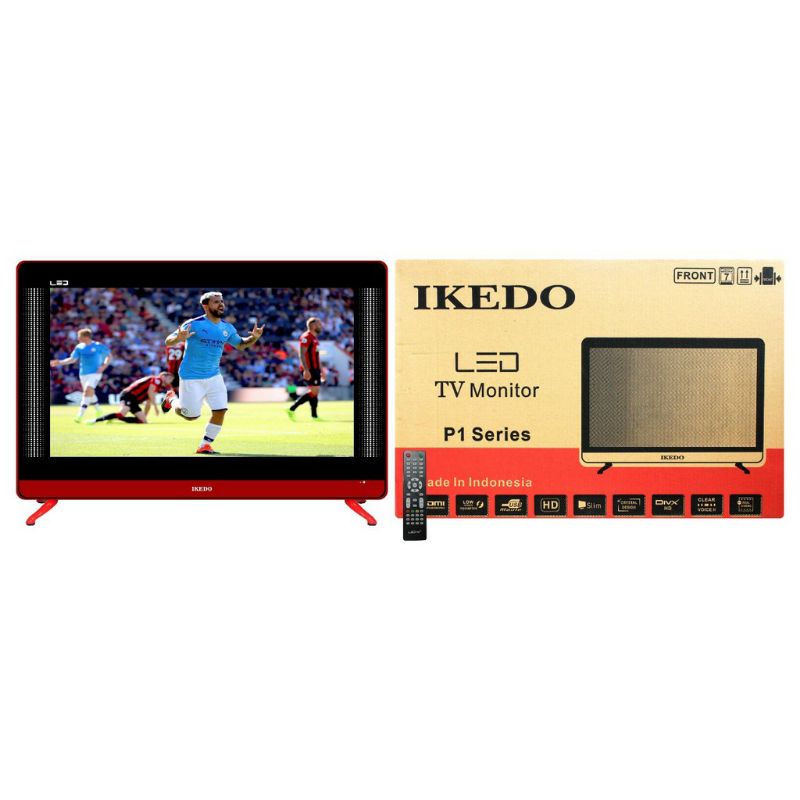 LED MONITOR TV IKEDO 20 INCI, LED TV 20 INCI IKEDO, LED MONITOR 20 INCI WIDE IKEDO BARU