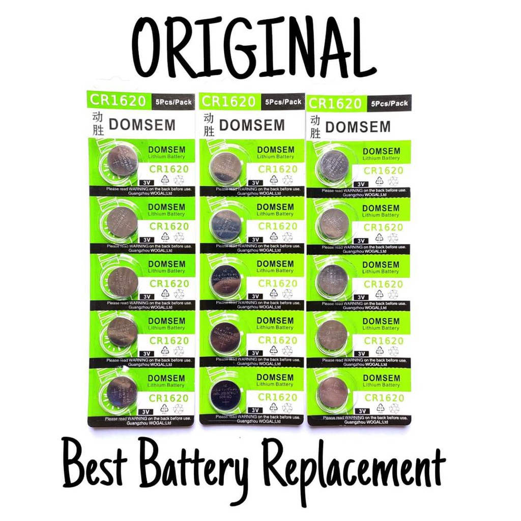 Original battery batrei CR 1620 CR-1620 CR1620 3V Best seller