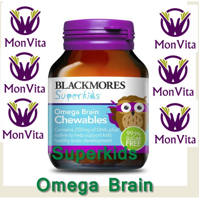 Blackmores Superkids Omega Brain Chewables omg