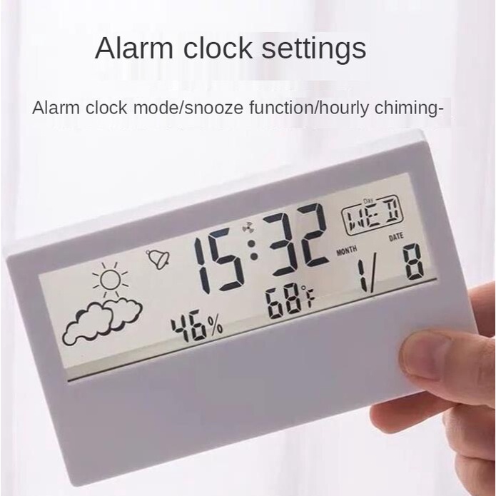 [ simple digital multifunctional electronic clock Decoration For home living room Bedroom ]