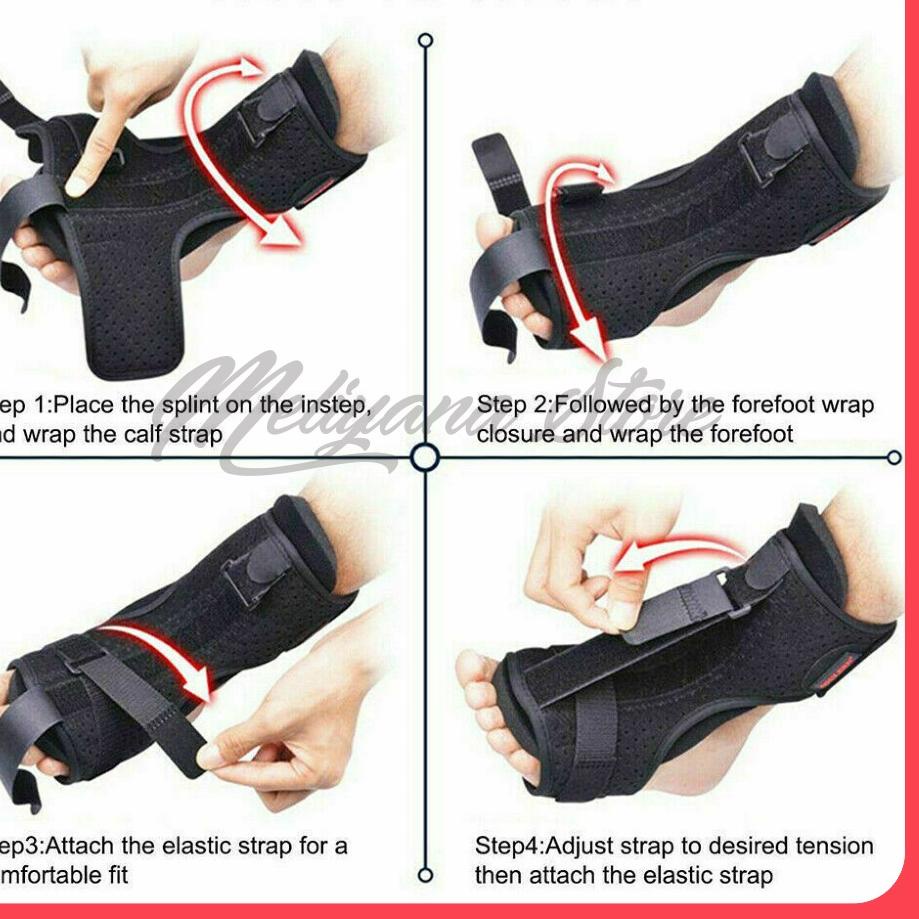 Jual Garansi Belanja Plantar Fasciitis Drop Ankle Support Brace Foot Orthosis Afo Dorsal Night