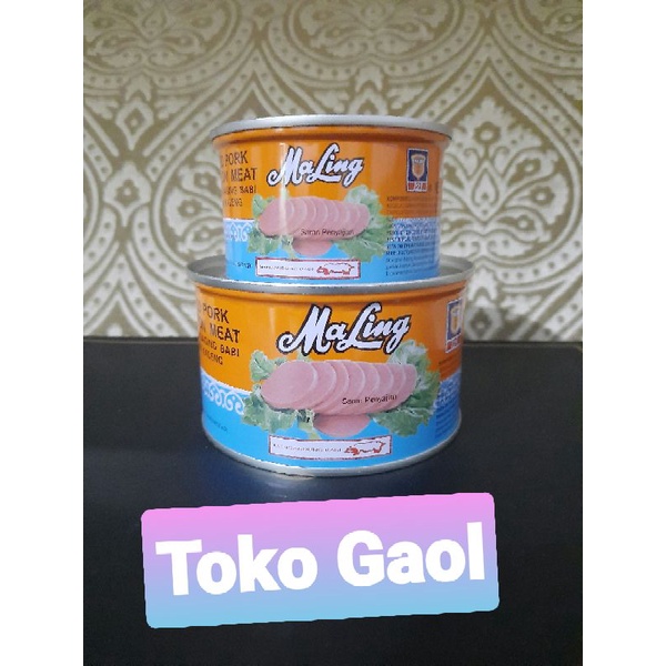 

TTS Maling Pork Luncheon Meat - Daging Babi Olahan 397 Gram + 170 Gram