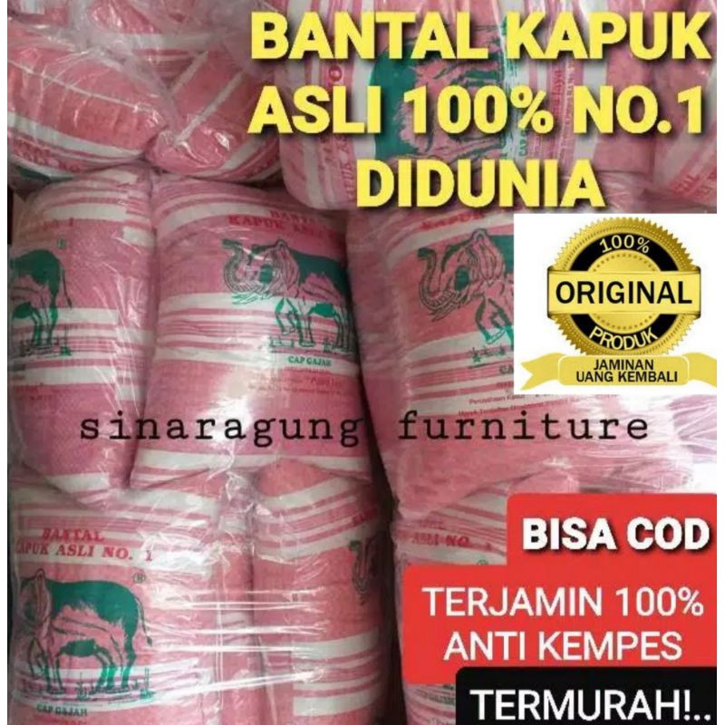 Bantal Kapuk Asli Dijamin 100 No 1 Didunia Shopee Indonesia