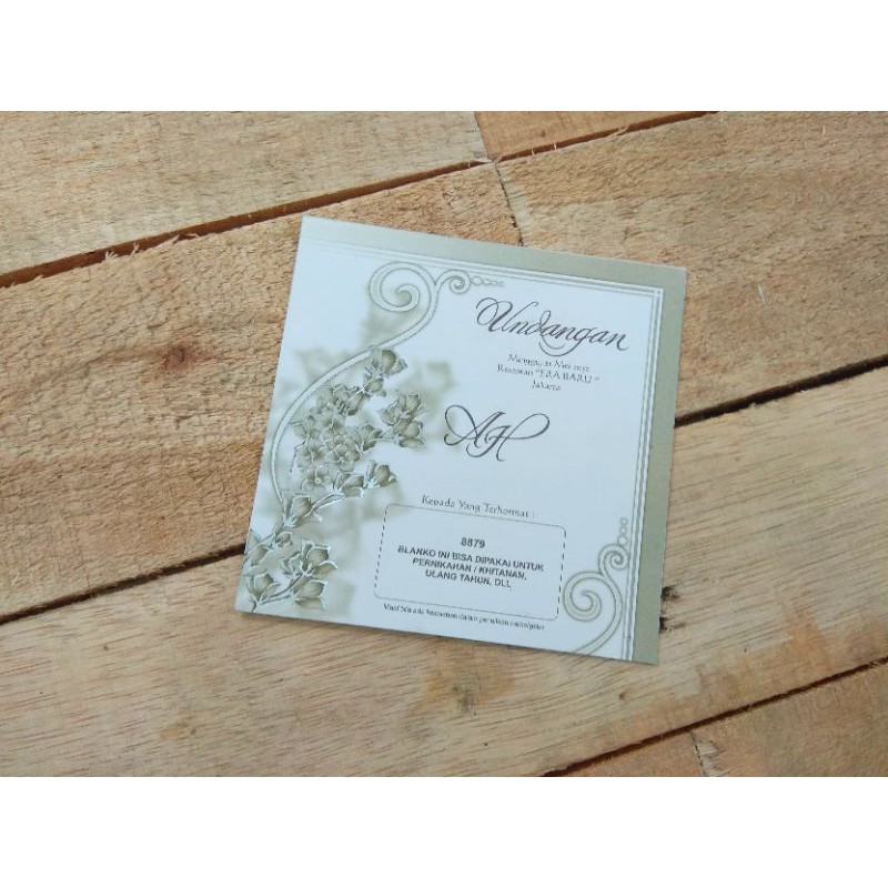 Undangan Erba 8879 (baca deskrip)