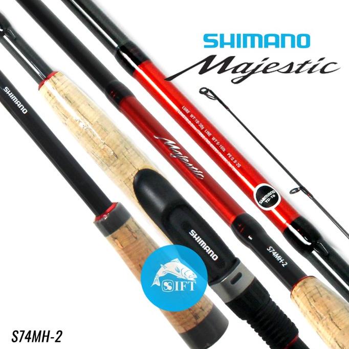 Joran Shimano MAJESTIC S66L | S74MH2 | Spinning IFT Fishing