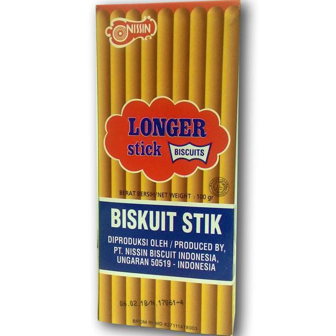 

Promo Awal tahun Nissin Longer Stick Biscuits 100 gr Big Sale
