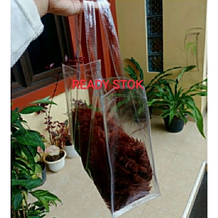 

Tas Mika Hantaran Transparan 25*10*20 S Jumbo