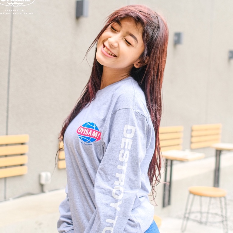 OYISAM T-SHIRT LS WORLD