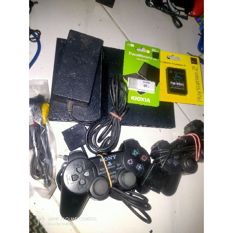 PS2 slim 60gb fullgame bekas