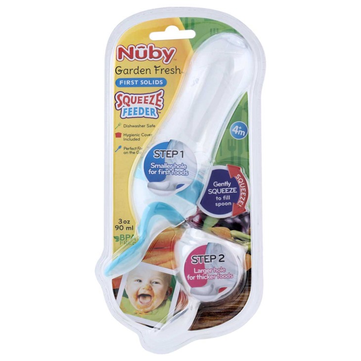 Nuby Garden Fresh Squeeze Feeder/ KIDSME FOOD SQUEZEER