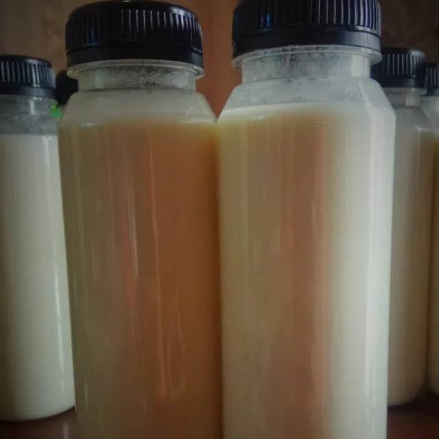 

ab food - durian shake in bottle