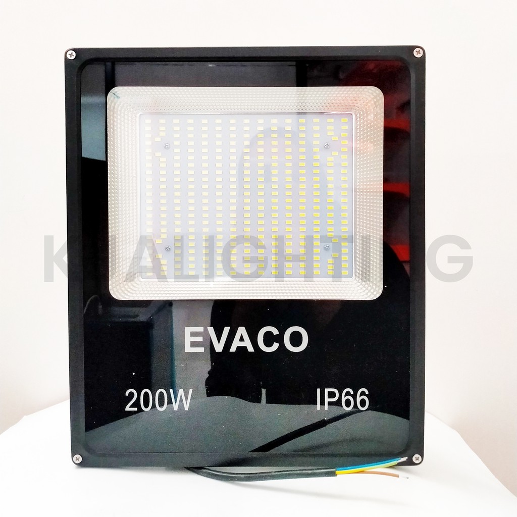 EVACO LAMPU SOROT LED 200W WATT CAHAYA PUTIH