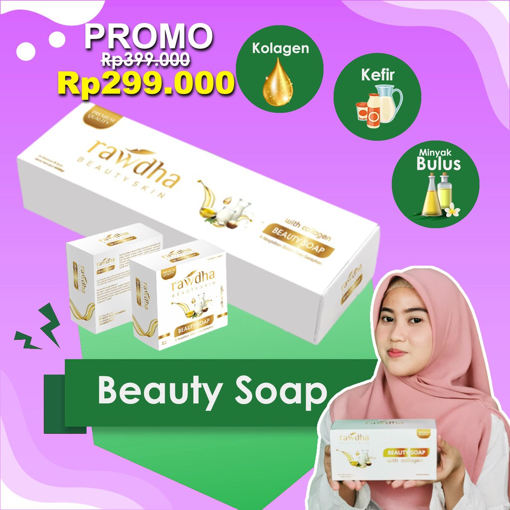 %616| Sabun Pengencang Kulit Wajah - Sabun Bulus Collagen Glowing Aman BPOM