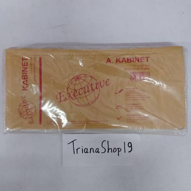 

Amplop Uang / Amplop Coklat / Amplop Samson A.Kabinet Executive