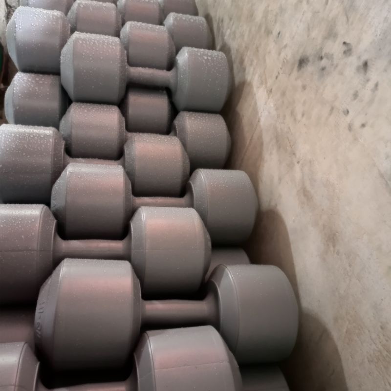 BARBEL/DUMBEL PLASTIK 10KG