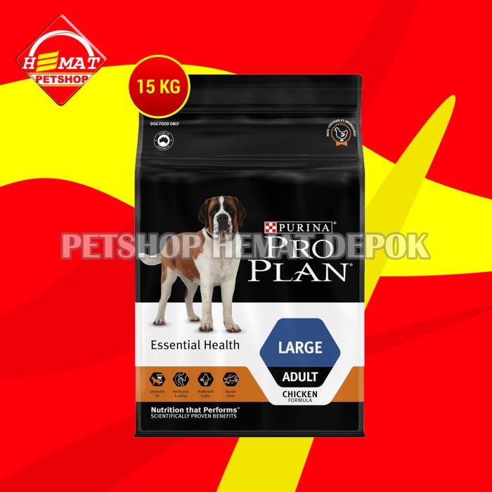 GOSEND Dog Food Pro Plan Large Adult OptiLife15 Kg Makanan Anjing