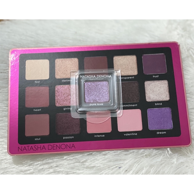 Natasha Denona Mono LOVE PALETTE Refill Shade Pure Love