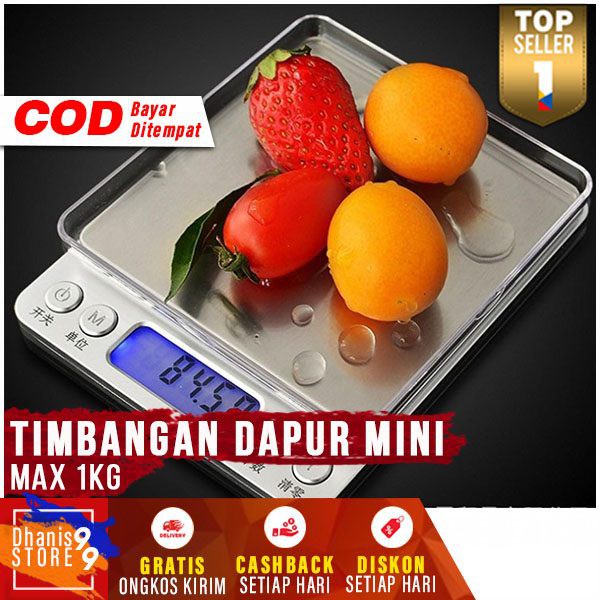 Timbangan Dapur Mini Digital TD 03 Kitchen Scale Timbangan Besi Kuat Multifungsi Mudah Digunakan