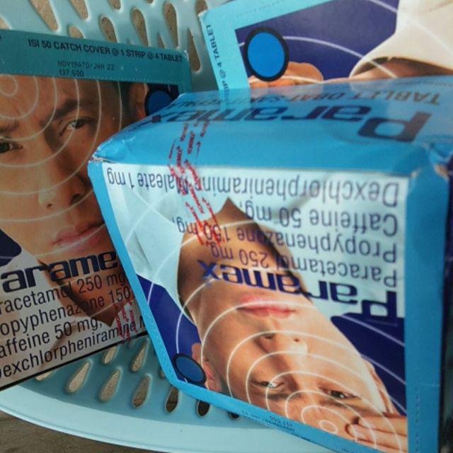 Paramex Obat Sakit Kepala Per Box Isi 50 Strip @4 Tab