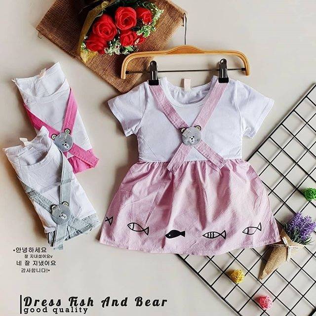 DRESS BAYI IMPORT - DRESS ANAK IMPORT MURAH - DRESS BAYI LUCU - BAJU ANAK PEREMPUAN IMPORT