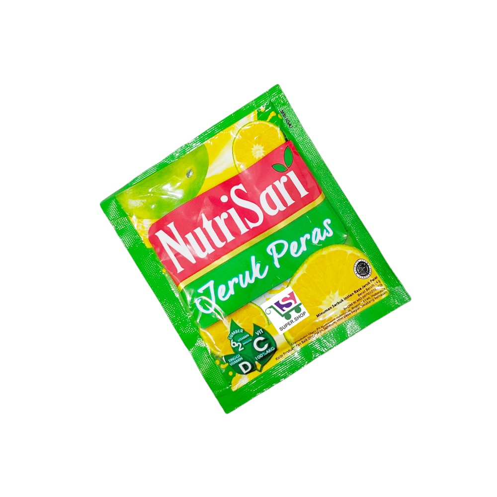 

Nutri Sari / Nutrisari Jeruk Peras 14 Gram SATUAN