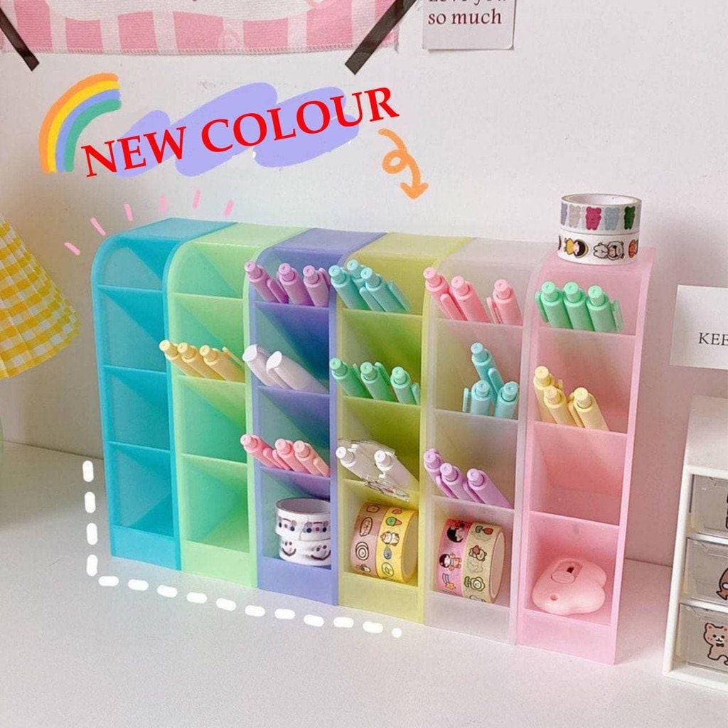 Rak Laci Mini Organizer 4 Susun - Wadah Sendok/Kosmetik/Alat Makan