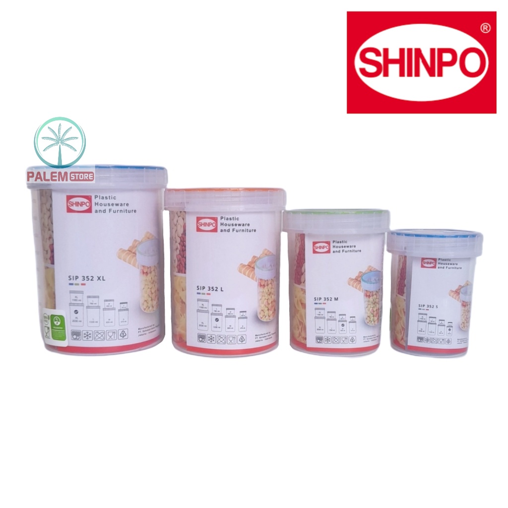 Shinpo SIP-352 Keep Series / Toples Plastik Shinpo SIP-351 Nest Series / Tempat Cemilan SIP-328S segi