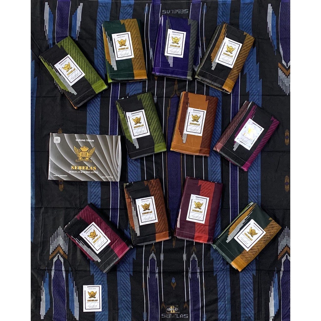 Sarung sebelas Rayon motif BHS SIF