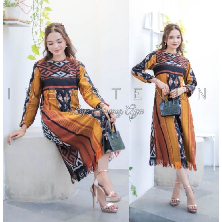 DRES TENUN MOTIF TORAJA