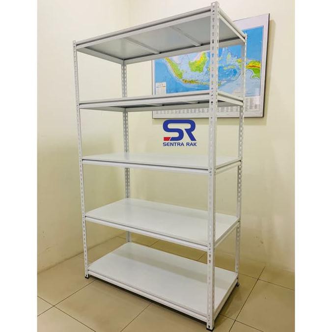 Rak Gudang 5 Susun Kapasitas 500 Kg Uk 200 X 100 X 60 Cm Rak Besi Wahidirwanto6Store