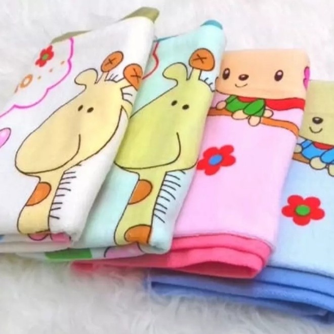 Handuk anak/Perlengkapan mandi/Handuk mandi anak/Bahan Microfiber/ Handuk Bayi 50 x 100cm